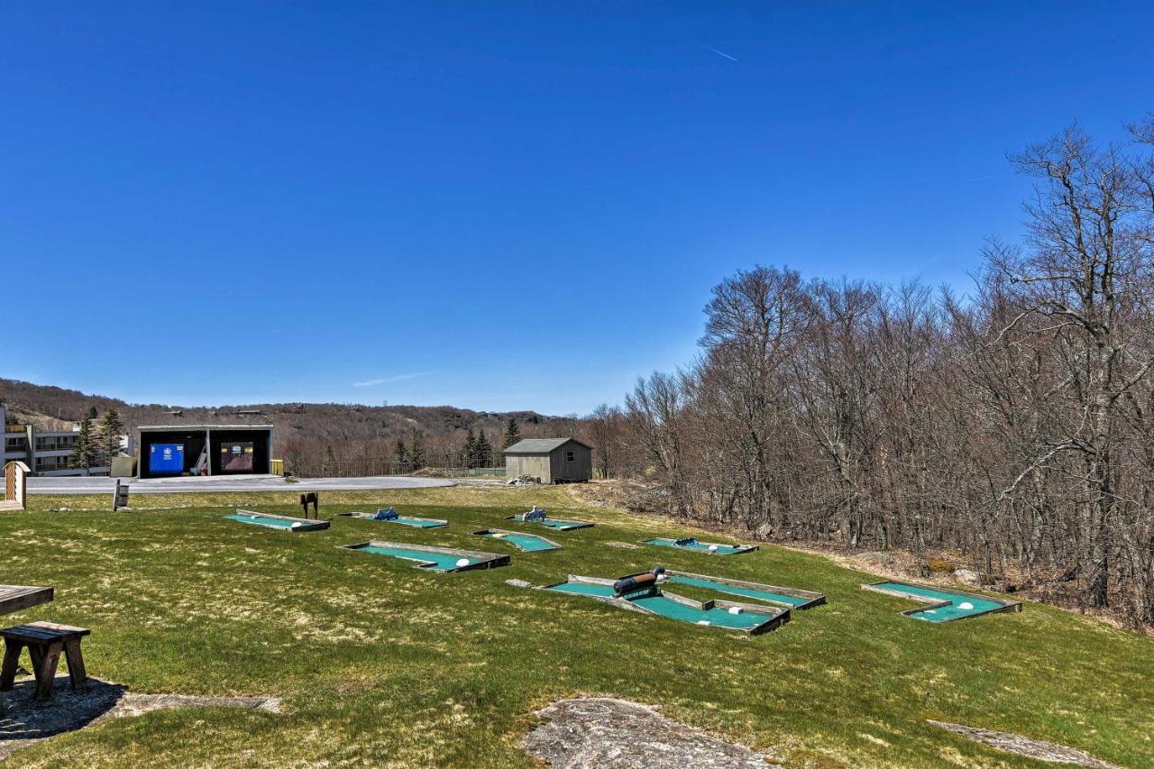 Beech Mountain Condo Near Hiking And Mountain Biking Bagian luar foto
