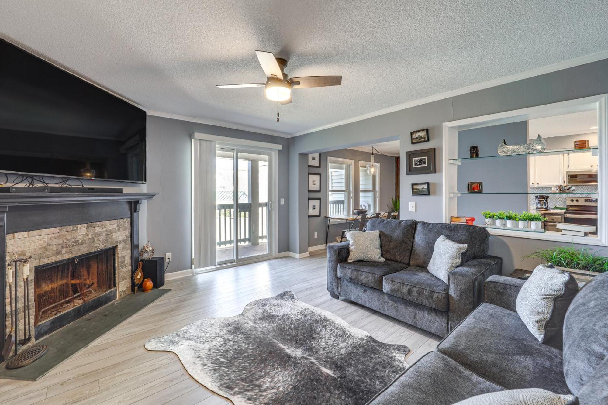 Beech Mountain Condo Near Hiking And Mountain Biking Bagian luar foto